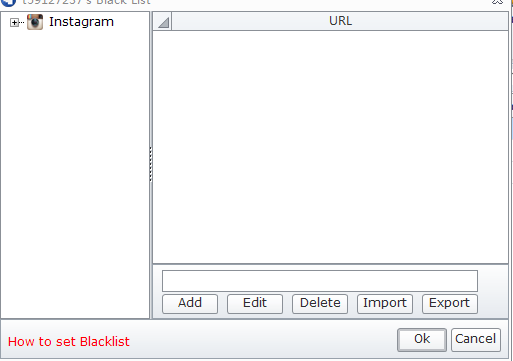 Add the export function of Blacklist2